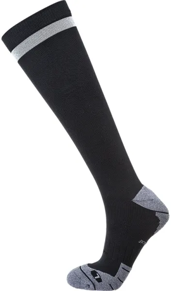 Endurance Torent Reflective Long - Kompressiosukat juoksuun - Musta - Koko 35/38