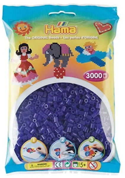 HAMA Midi Helmet 3000 kpl Läpinäkyvä Lila - 0124