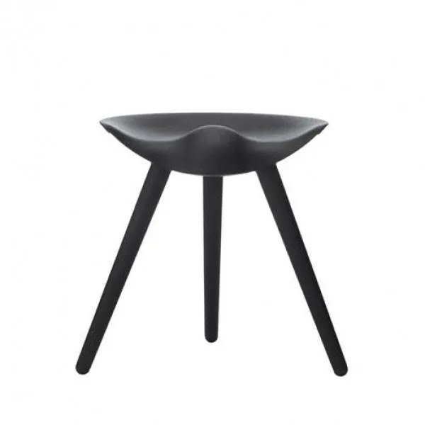 Audo Copenhagen ML42 jakkara 48 cm - Mustaksi petsattu pyökki